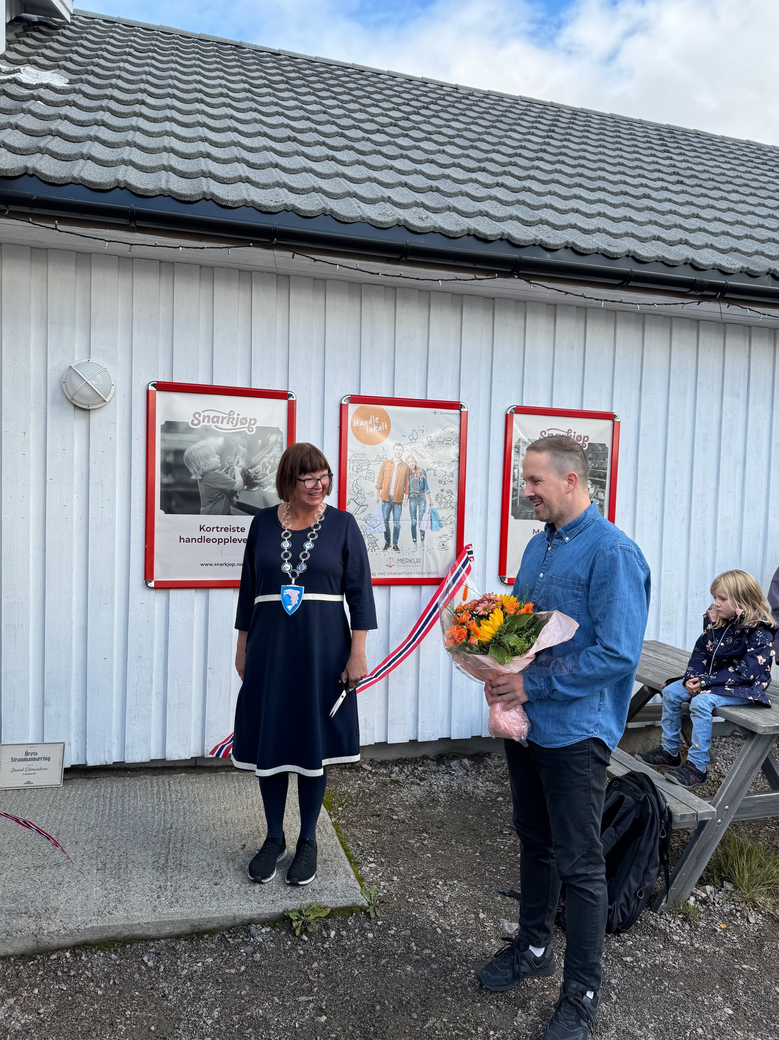 Varaordføreren satte pris på å ha blitt invitert til å gjenåpne et etterlengtet tilbud i distriktet