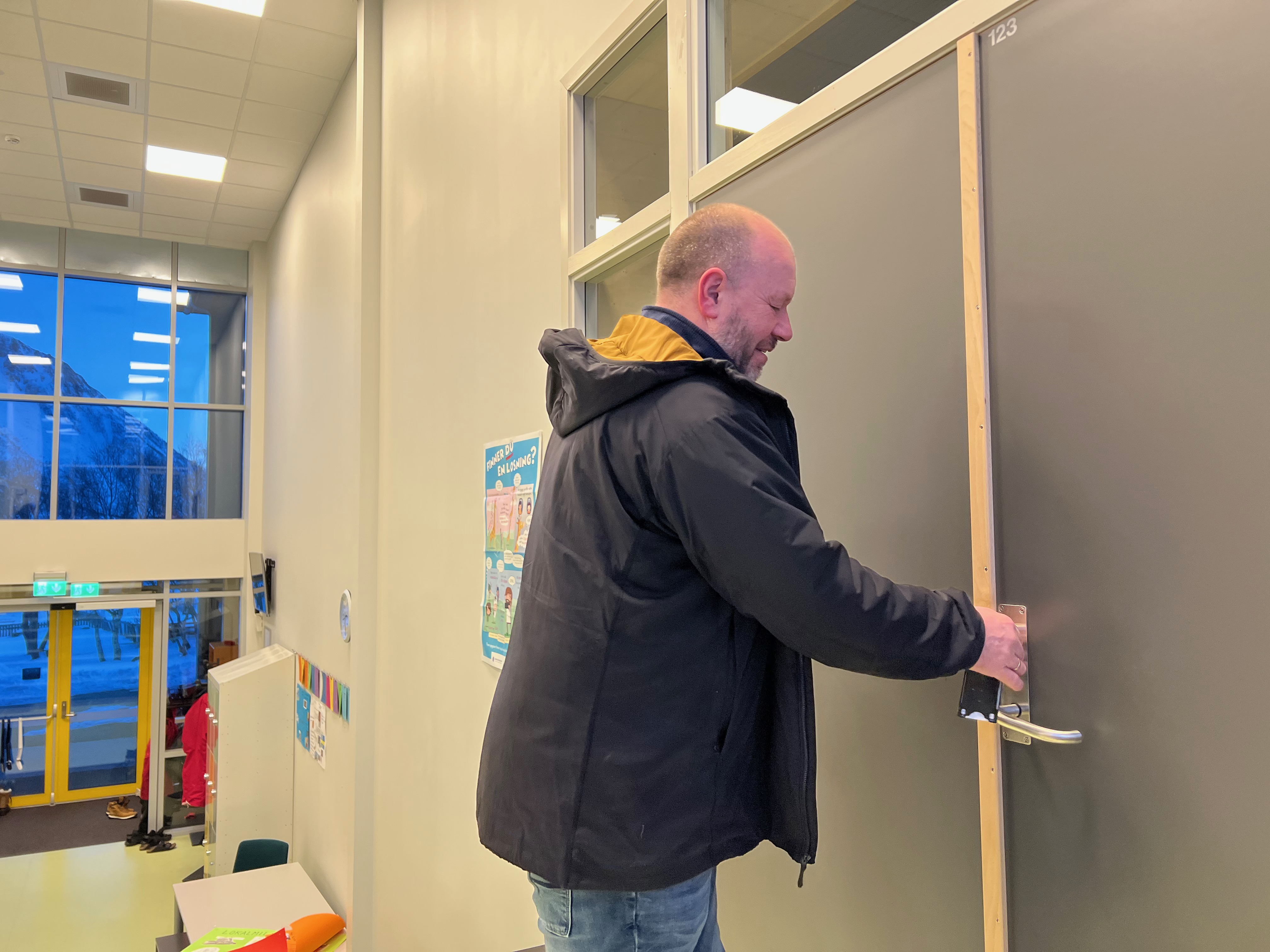 Da rektor dro frem nøklene måtte porten vike